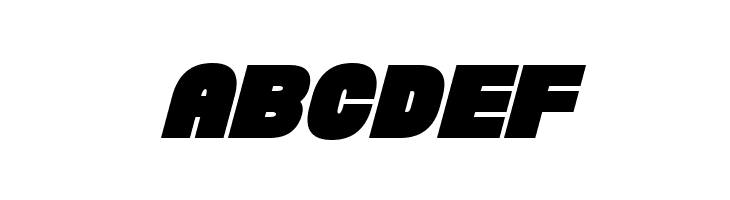 Chunky Funks Italic  Free Fonts Download