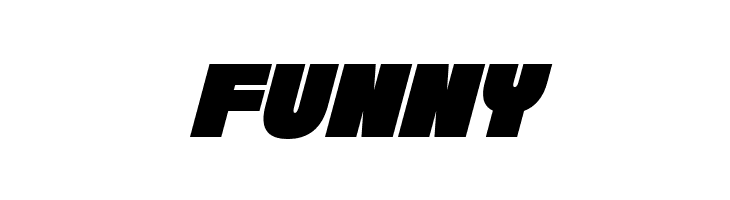 Chunky Funks Italic  Free Fonts Download