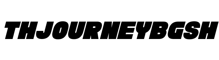 Chunky Funks Italic  Free Fonts Download