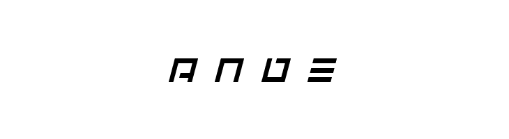 Alien Skyline Italic  Free Fonts Download