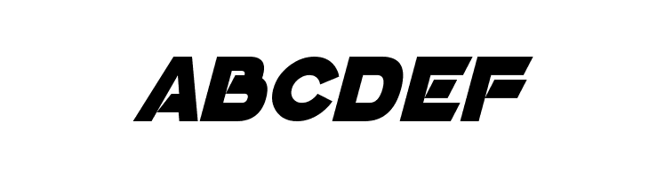 GoGo Poster 2020 Italic  Free Fonts Download