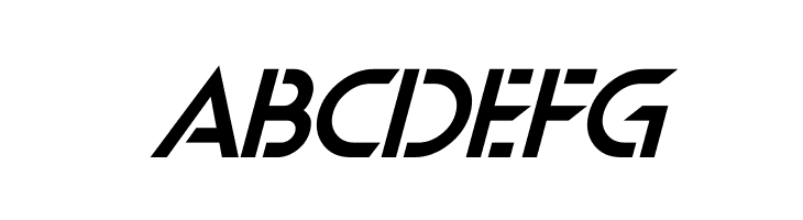 Beyond Mars Italic  Free Fonts Download