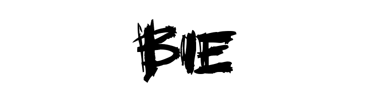Bad Brush  Free Fonts Download