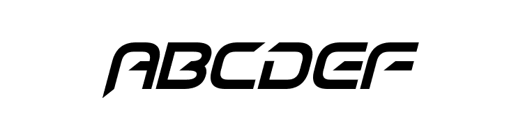 Hyper heliX Italic  Free Fonts Download