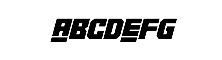 Robotronica Italic  Free Fonts Download