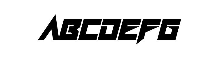 Neon Rave Italic  Free Fonts Download