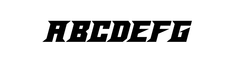 Energy Spike Italic  Free Fonts Download