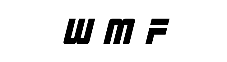 Robot 9000 Italic  Free Fonts Download