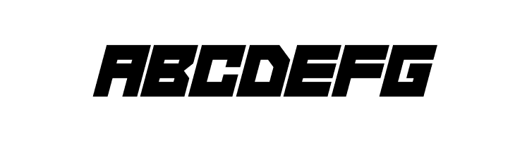 Neon Overdrive Italic  Free Fonts Download