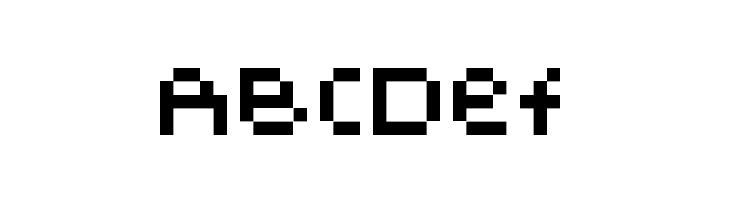 Pixel Block BB Regular  Free Fonts Download