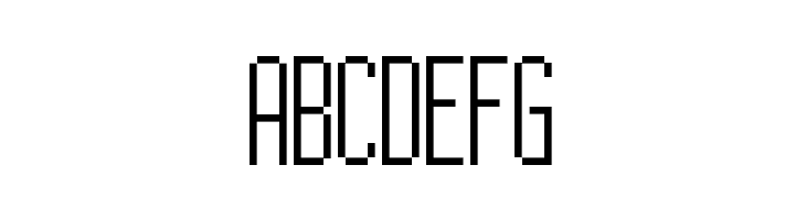 15x5 Regular  Free Fonts Download