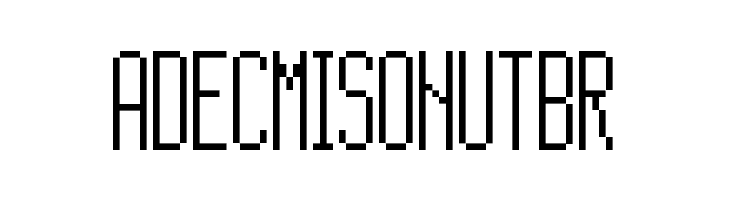 15x5 Regular  Free Fonts Download