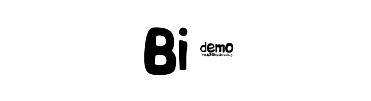 bipDEMO  Free Fonts Download