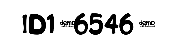 bipDEMO  Free Fonts Download