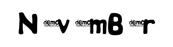 bipDEMO  Free Fonts Download