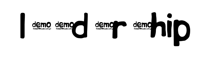 bipDEMO  Free Fonts Download