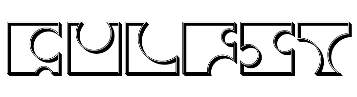 Toolego-Walled  Free Fonts Download