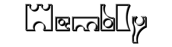 Toolego-Walled  Free Fonts Download