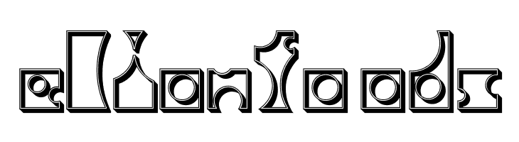 Toolego-Walled  Free Fonts Download
