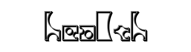 Toolego-Walled  Free Fonts Download