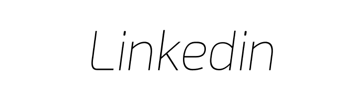 Acephimere Thin Italic  Free Fonts Download