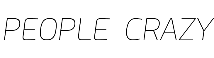 Acephimere Thin Italic  Free Fonts Download