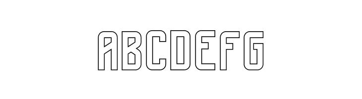 Boldness Outline  Free Fonts Download