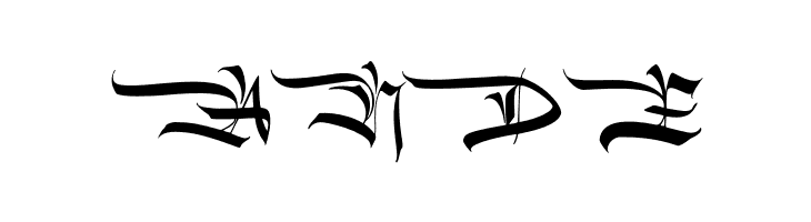 Blackside Personal Use  Free Fonts Download