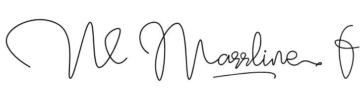Marrline Personal Use  Free Fonts Download