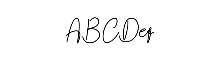 Handoyo Signature personal use  Free Fonts Download