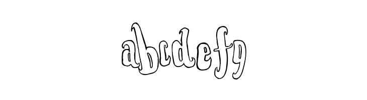 FontForTheDumped Outline  Free Fonts Download