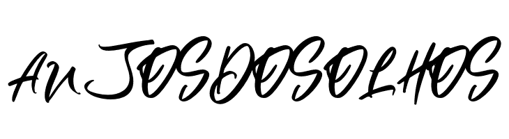 AlivaBrushScript-Regular  Free Fonts Download