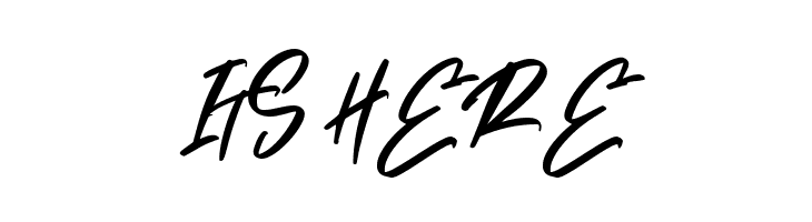 Aliva Brush Script Regular  Free Fonts Download