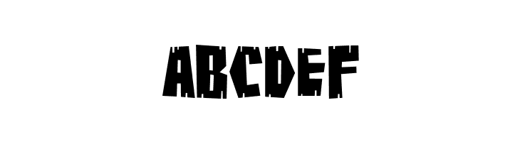 BuzzSaw Chipped AOE  Free Fonts Download