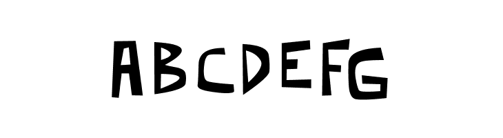 kick ass bob  Free Fonts Download