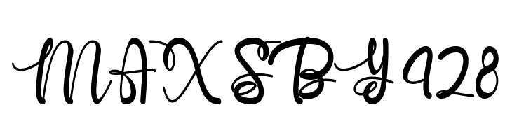 Yhulliantti Personal Use Only  Free Fonts Download