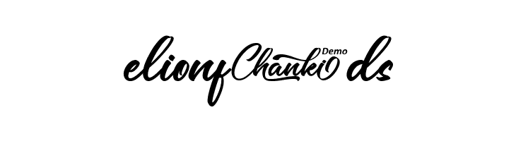 Chanki Personal Use Only  Free Fonts Download