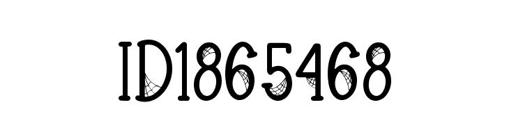 Spooky Webbie  Free Fonts Download