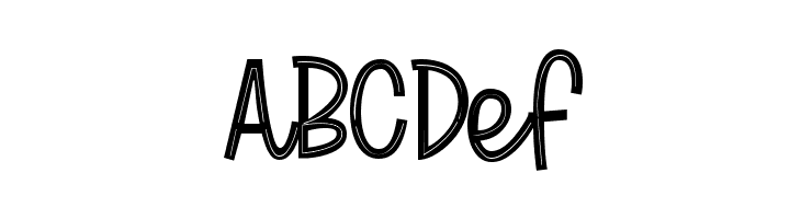 Aloha March line  Free Fonts Download