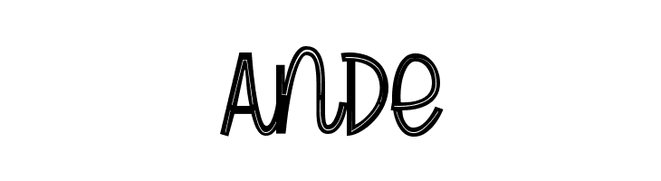 Aloha March line  Free Fonts Download