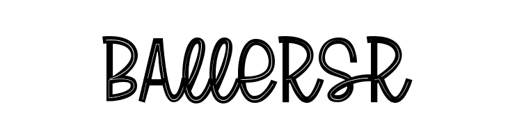 Aloha March line  Free Fonts Download