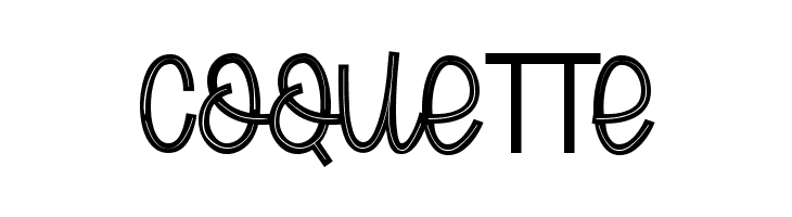 Aloha March line  Free Fonts Download