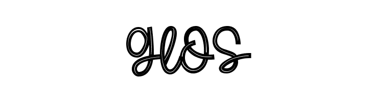 Aloha March line  Free Fonts Download