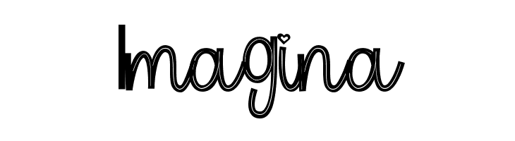 Aloha March line  Free Fonts Download