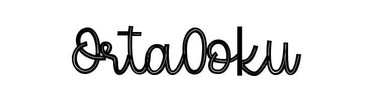 Aloha March line  Free Fonts Download