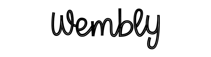 Aloha March line  Free Fonts Download