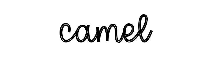 Aloha March line  Free Fonts Download