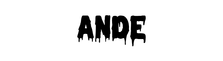 Melted Monster  Free Fonts Download