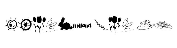 Holland Dingbats  Free Fonts Download
