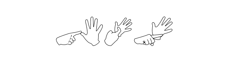 AuslanFingerSpelling  Free Fonts Download